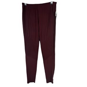 Ultra Flirt Juniors' Colored Quilted Moto Leggings Size Medium MSRP $20.00